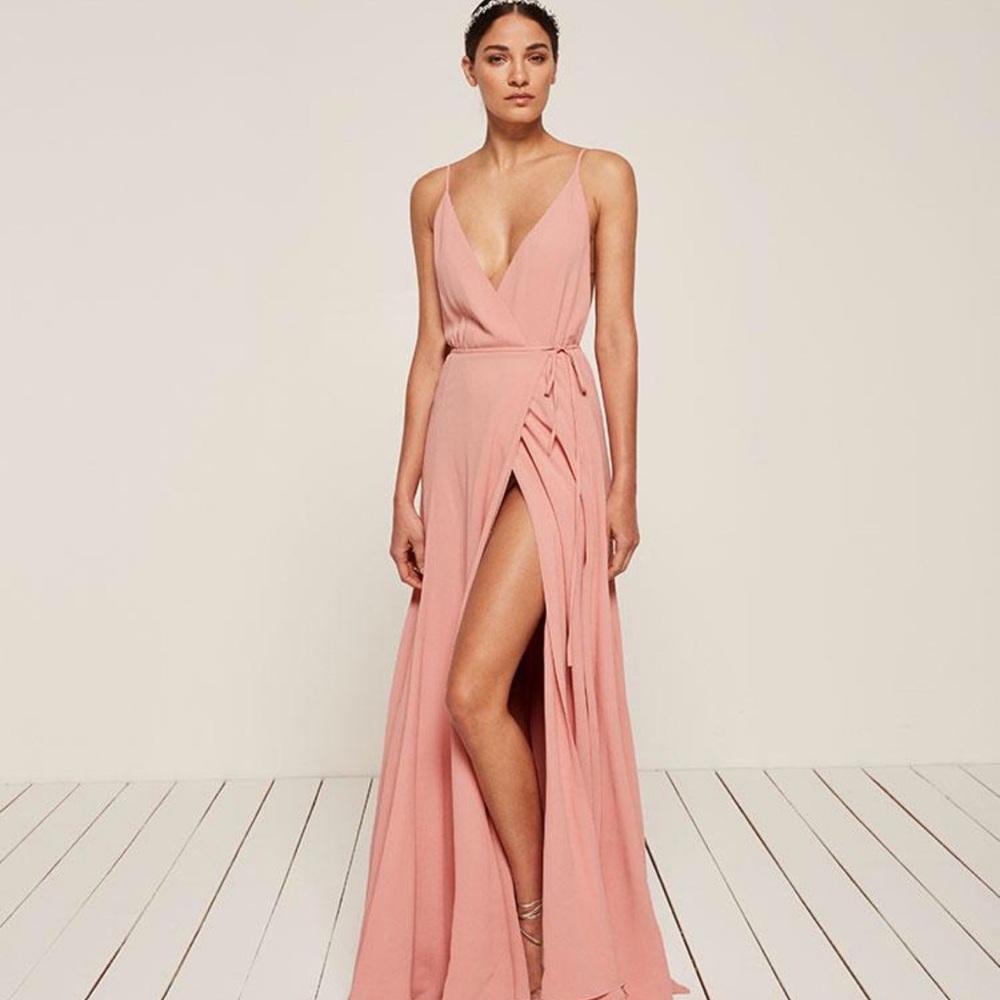 Reformation Blush Maxi Dress